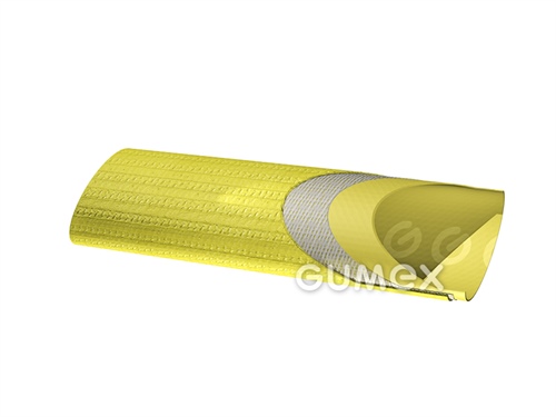 Plochá hadica HILCOFLEX SPEZIAL 90, 20/25mm, 30bar, NBR-PVC/NBR-PVC, -20°C/+75°C, žltá